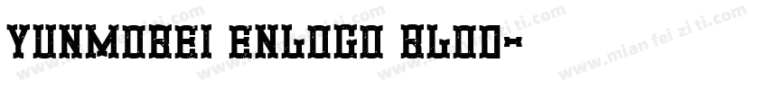 Yunmobei enlogo Blod字体转换